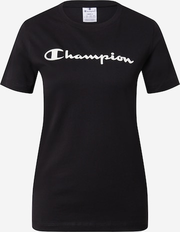 Champion Authentic Athletic Apparel Koszulka w kolorze czarny: przód