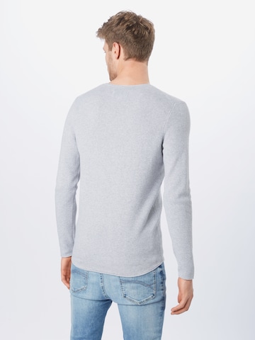 TOM TAILOR DENIM Pullover in Grau