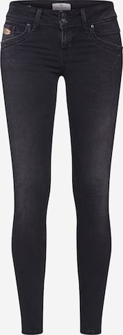 LTB Skinny Jeans 'SENTA' in Zwart: voorkant