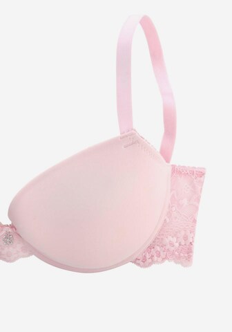 LASCANA Push-up Bra in Pink