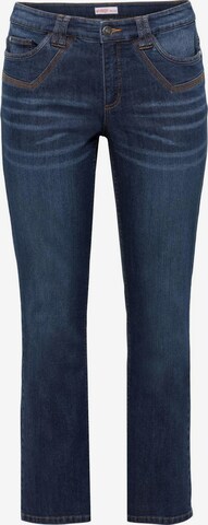 SHEEGO Bootcut Jeans 'Lana' in Blau: predná strana