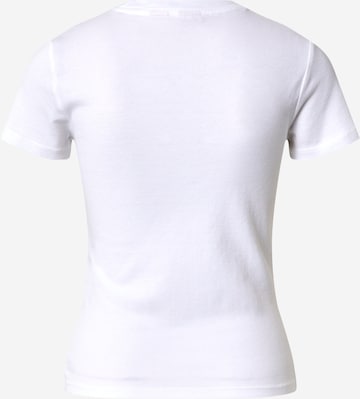 LEVI'S ® - Camisa 'Rib Baby Tee' em branco