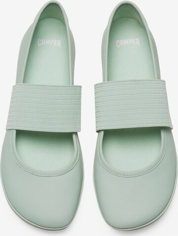 CAMPER Ballet Flats with Strap ' Right ' in Green