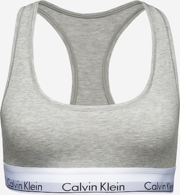 Bustier Soutien-gorge Calvin Klein Underwear en gris : devant
