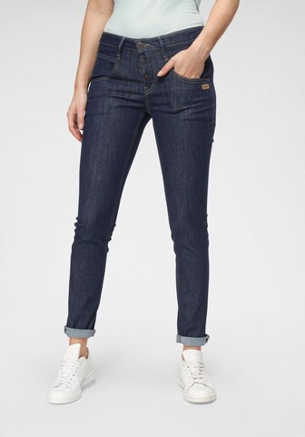 Gang Skinny Jeans in Blau: Vorderseite