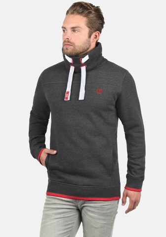 Sweat-shirt 'BENJAMIN ' !Solid en gris : devant
