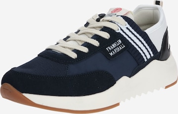 FRANKLIN & MARSHALL Sneakers laag 'ALPHA TEAM' in Blauw: voorkant