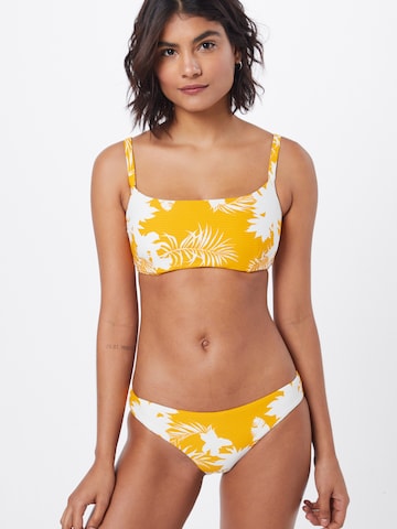 Seafolly - regular Top de bikini en amarillo