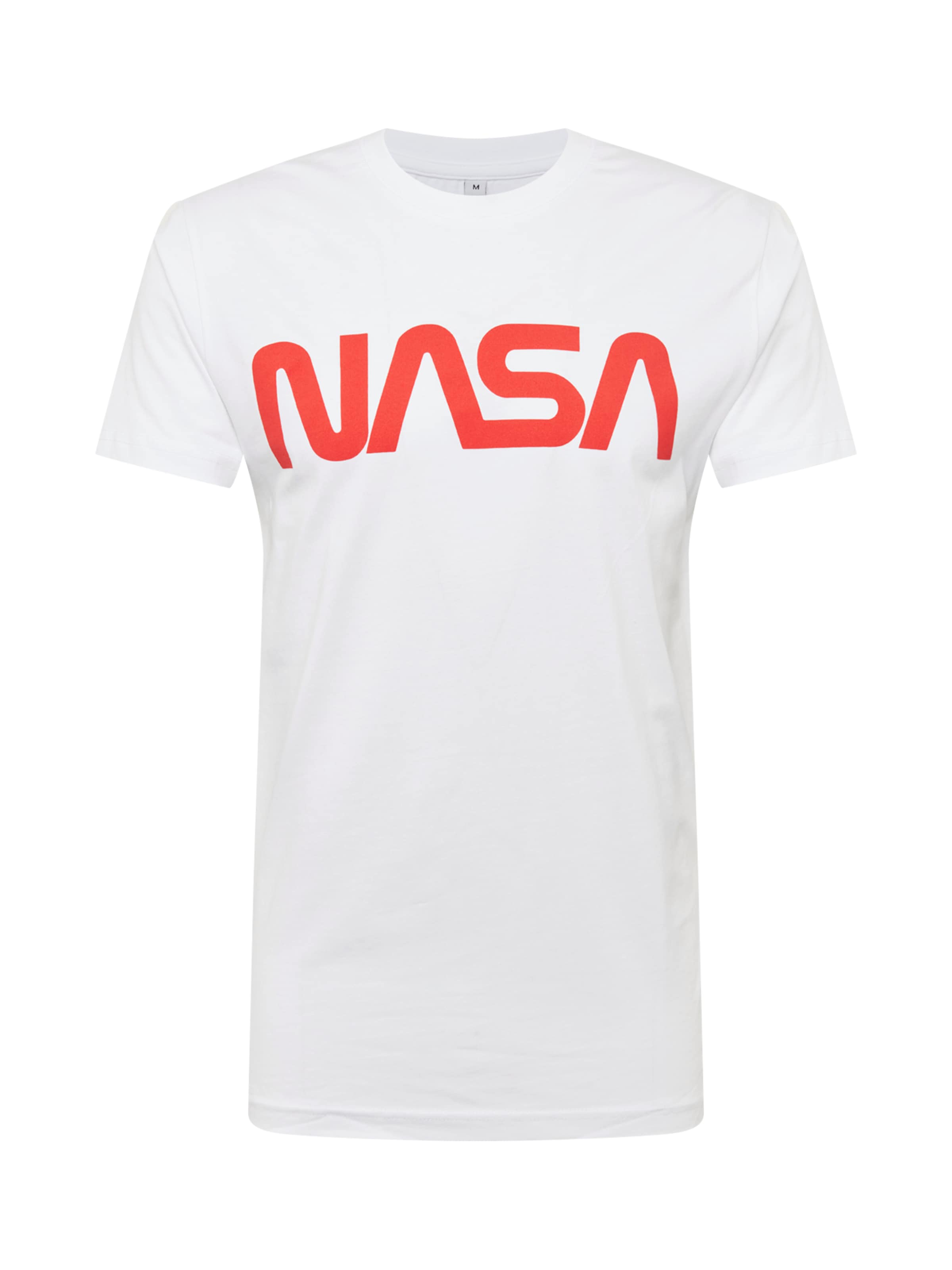 Mister Tee Särk 'NASA Worm', värv valge: eest vaates