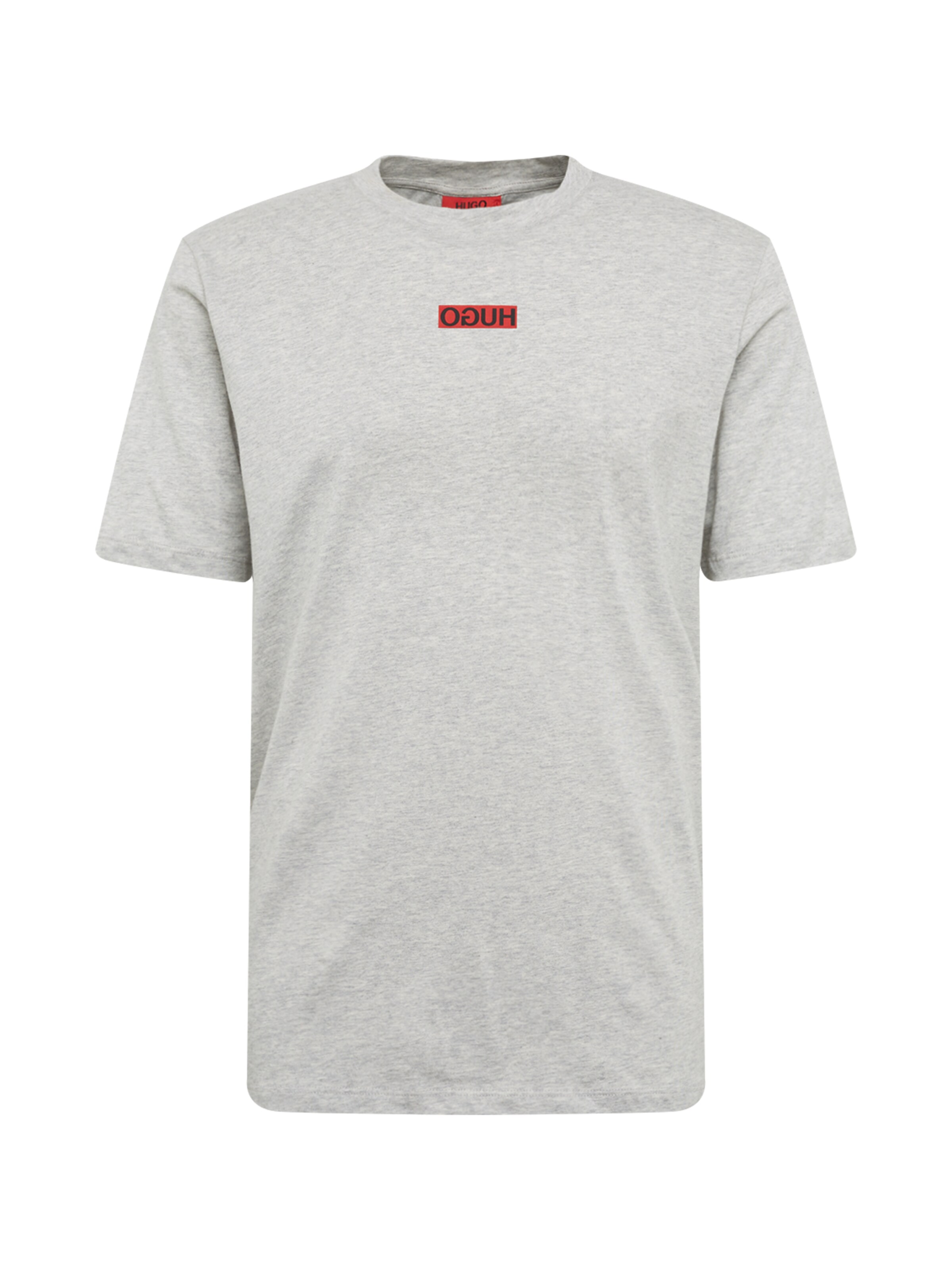 HUGO - Shirt 'Durned' in de kleur Lichtgrijs