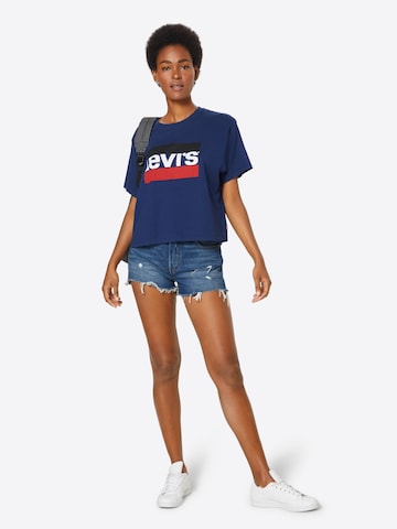 LEVI'S ® Regular Shorts '501' in Blau