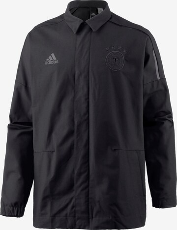 ADIDAS SPORTSWEAR Athletic Jacket in Black: front