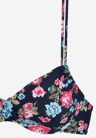 s.Oliver T-shirt Bikini in Blauw