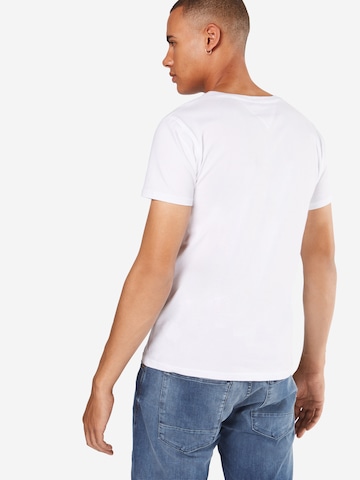 Tommy Jeans قميص بلون أبيض: الخلف