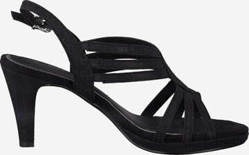MARCO TOZZI Sandalen met riem in Zwart: terug