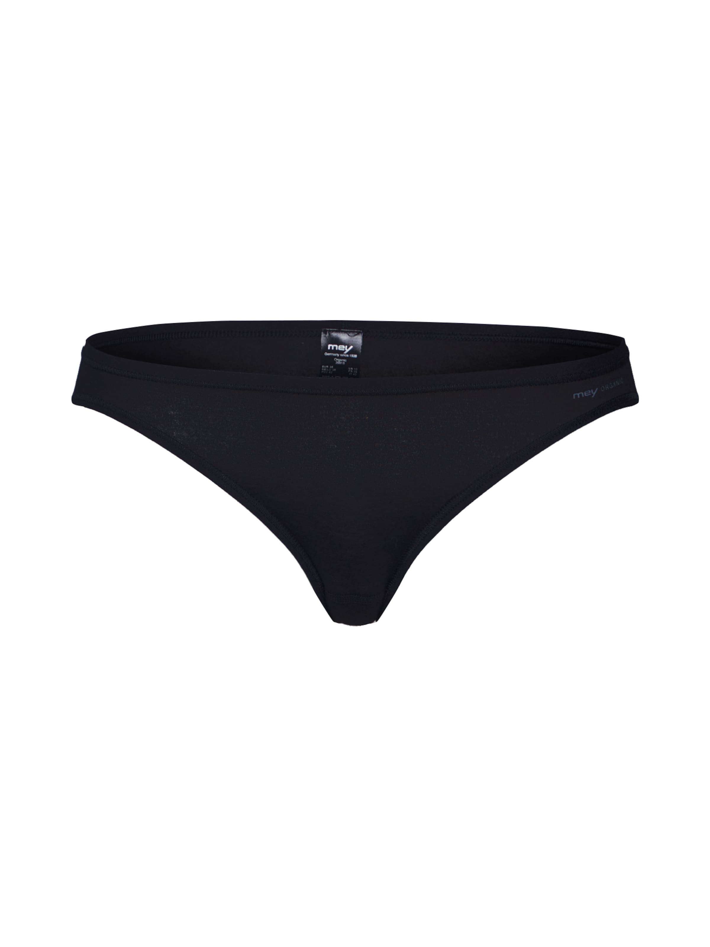 Mey Slip in Schwarz: Vorderseite