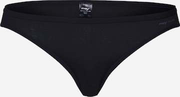 Mey Regular Panty in Black: front