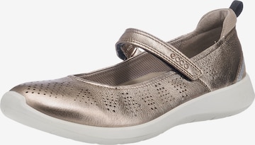 ECCO Ballerinas in Bronze: predná strana