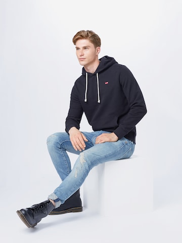 LEVI'S ® Regular fit Sweatshirt 'Original Housemark' in Zwart