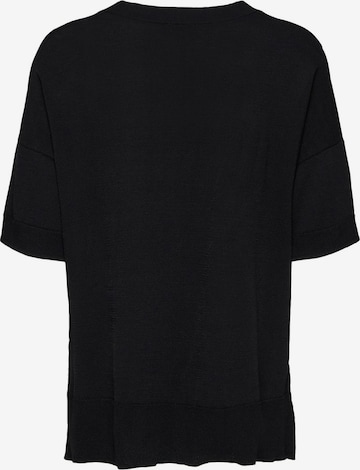 SELECTED FEMME - Camiseta 'Wille' en negro