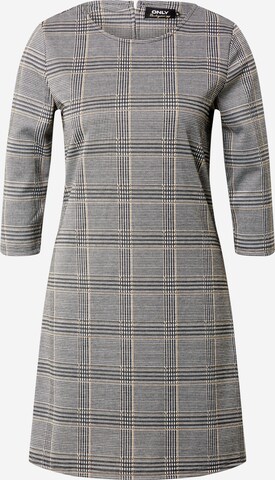 Robe 'Brilliant' ONLY en gris : devant