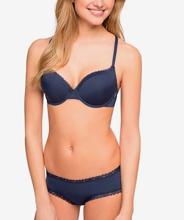 ESPRIT T-shirt Bra in Blue: front