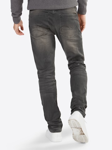 JACK & JONES Regular Jeans 'Tim Leon' in Grau: zadná strana