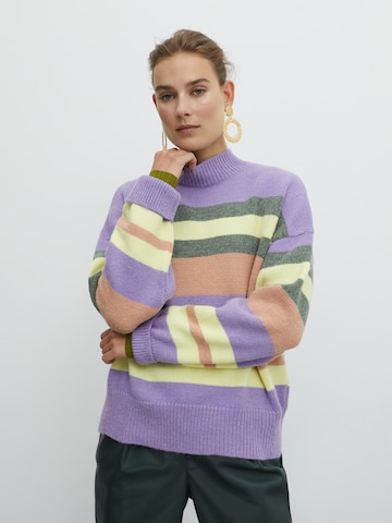 EDITED Sweater 'Katara' in Purple: front