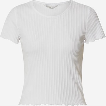 ONLY قميص 'Emma' بلون أبيض: الأمام
