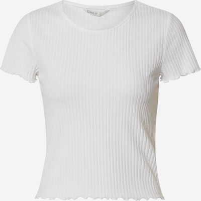 ONLY T-shirt 'Emma' en blanc, Vue avec produit