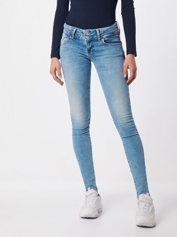 Skinny Jeans 'JULITA X' de la LTB pe albastru: față