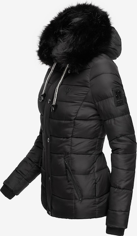 NAVAHOO Winter Jacket 'Zuckerbiene' in Black