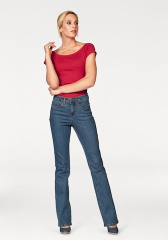 ARIZONA Bootcut Jeans in Blau