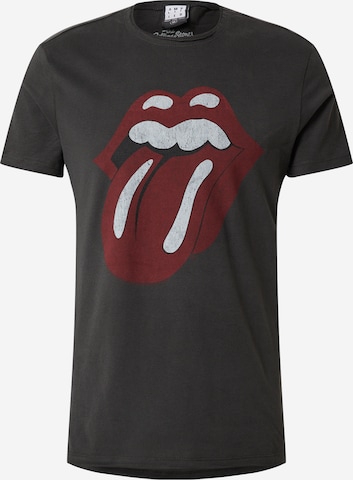 AMPLIFIED - Ajuste regular Camiseta 'ROLLING STONES' en negro: frente