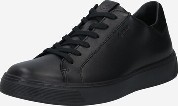 Sneaker low 'Street Tray' de la ECCO pe negru: față