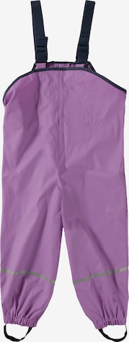 PLAYSHOES Tapered Athletic Pants in Purple: front