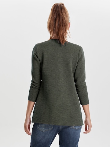 ONLY Gebreid vest 'ONLLeco' in Groen
