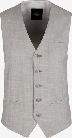 s.Oliver BLACK LABEL Suit Vest in Grey: front