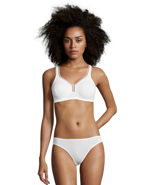 PETITE FLEUR T-shirt Bra in Nude, White