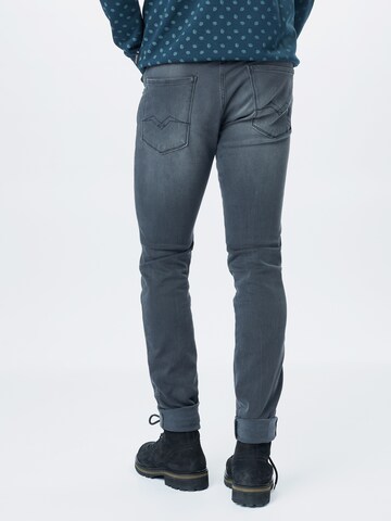 REPLAY Slimfit Jeans 'Anbass' in Grau