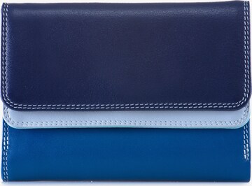 Porte-monnaies 'Double Flap' mywalit en bleu : devant