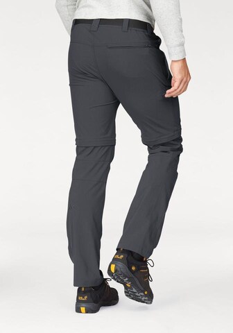 Maier Sports Regular Outdoor Pants 'TAJO' in Grey