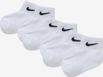 Chaussettes 'Ankle' Nike Sportswear en blanc : devant