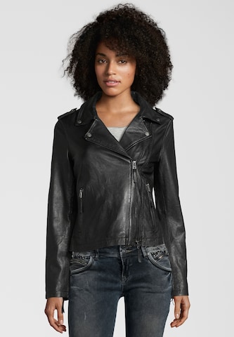 Apple of Eden Between-Season Jacket 'COOKIE' in Black: front