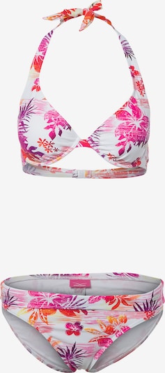 VENICE BEACH Bikini i rosa / vit, Produktvy