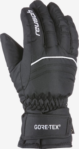 REUSCH Athletic Gloves 'Tommy' in Black: front