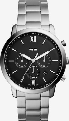 FOSSIL Analog Watch in Silver: front