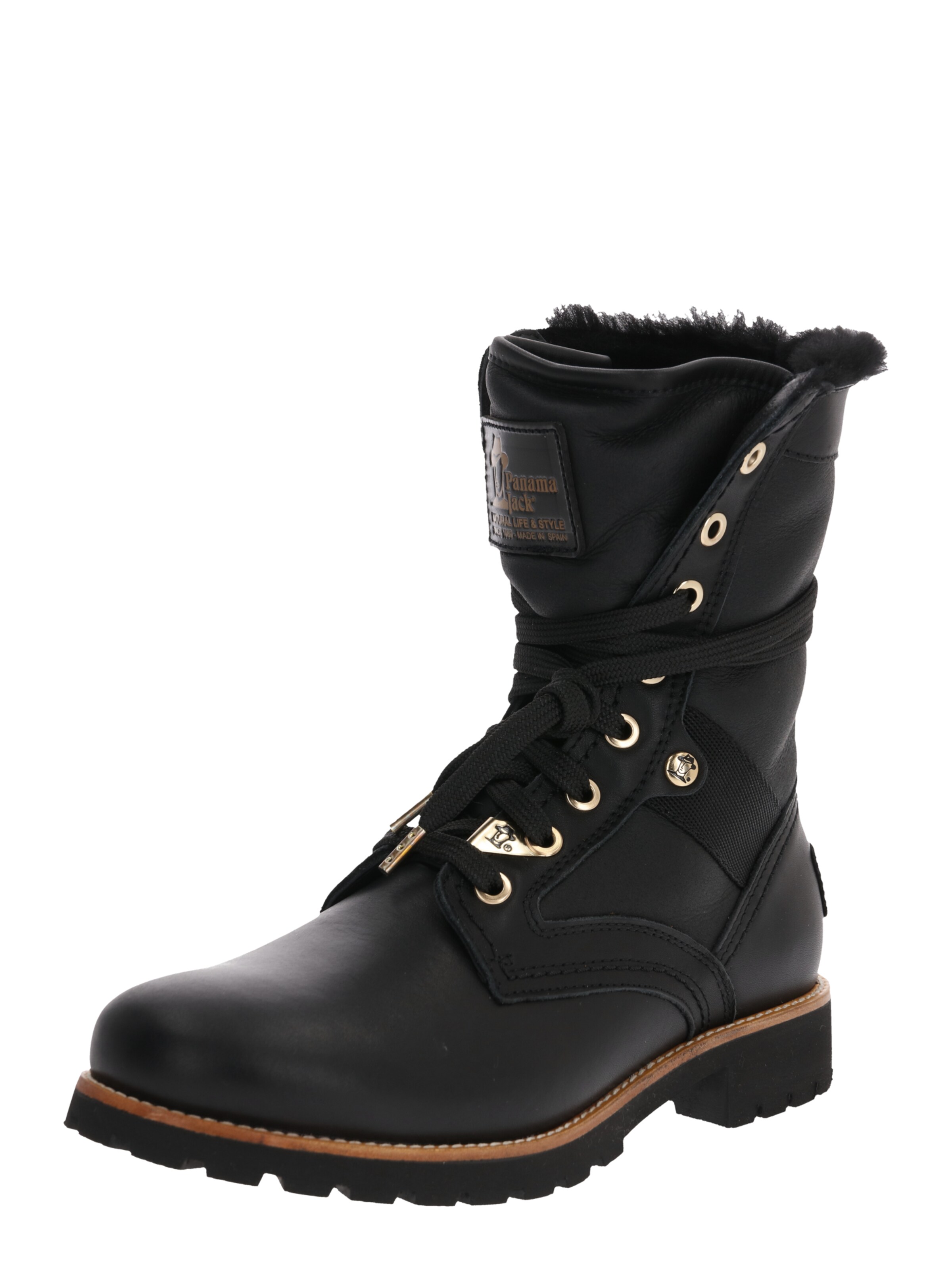 PANAMA JACK - Veterlaarzen 'Route Boot Igloo Travelling' in de kleur Zwart