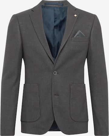 BURTON MENSWEAR LONDON - regular Chaqueta saco 'Charc' en gris: frente