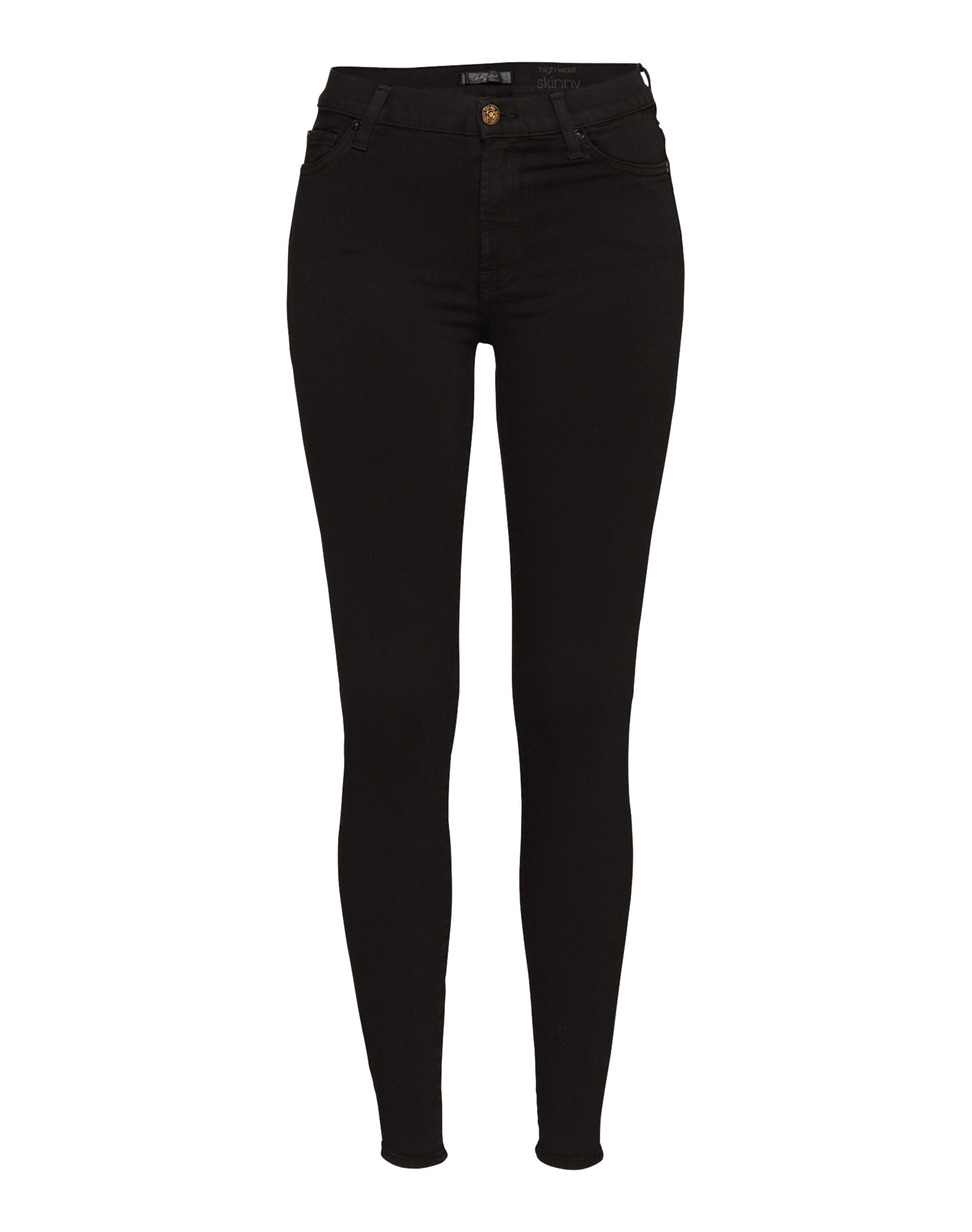 7 for all mankind Skinny Τζιν 'HW SKINNY' σε μαύρο: μπροστά